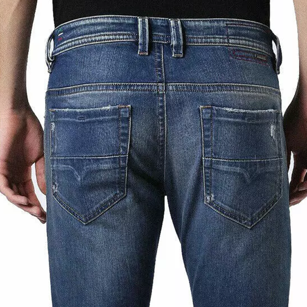 Diesel Mens high quality Cotton Denim Thommer Slim Skinny Jeans Made In Italy