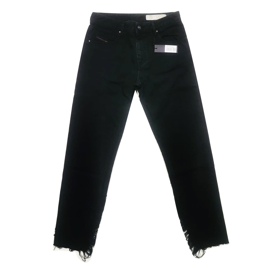 DIESEL NEEKHOL-SP 084SL Women's Denim Jeans REGULAR -W29 Black RRP £300 ITALY