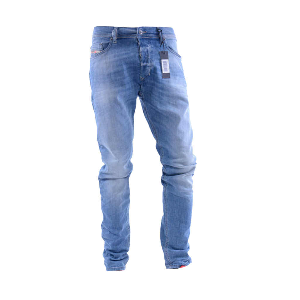 DIESEL Mens Denim-TEPPHAR R2H48_Jeans Stretch Slim Fit Carrot Leg Casual trouser