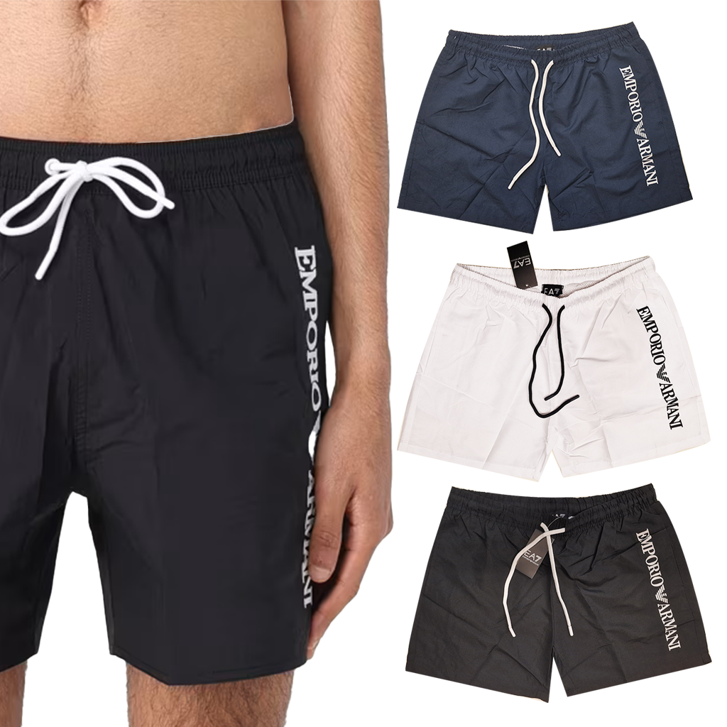 Men's Emporio Armani Swim Shorts Drawstrings Summer Sizes S-2XL RRP £40