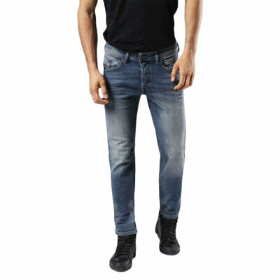 DIESEL BELTHER 0857N STRECH Men s Denim Jeans REGULAR SLIM TAPERED BLU Stylerstreet