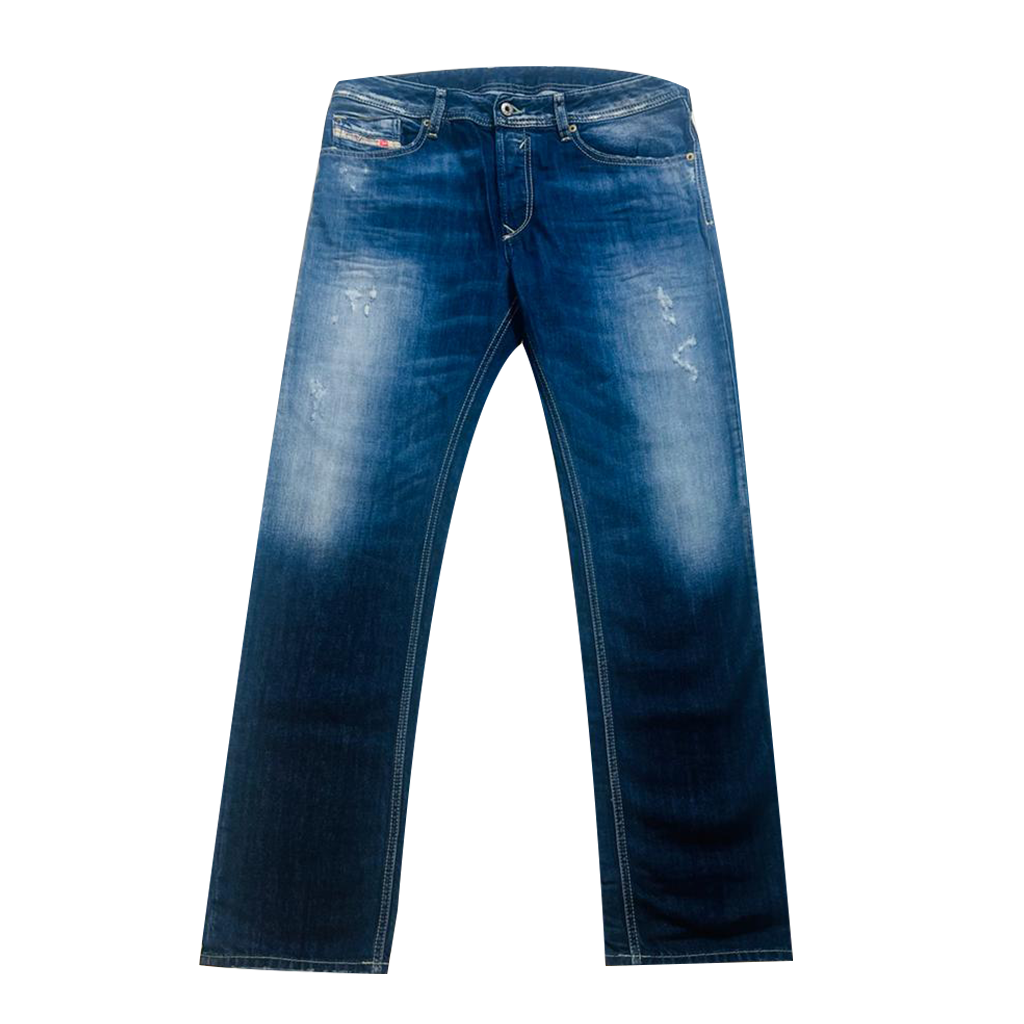 DIESEL Men's Denim Jeans (W31 L30) Prototipi Blue Slim Fit Clearance Sale