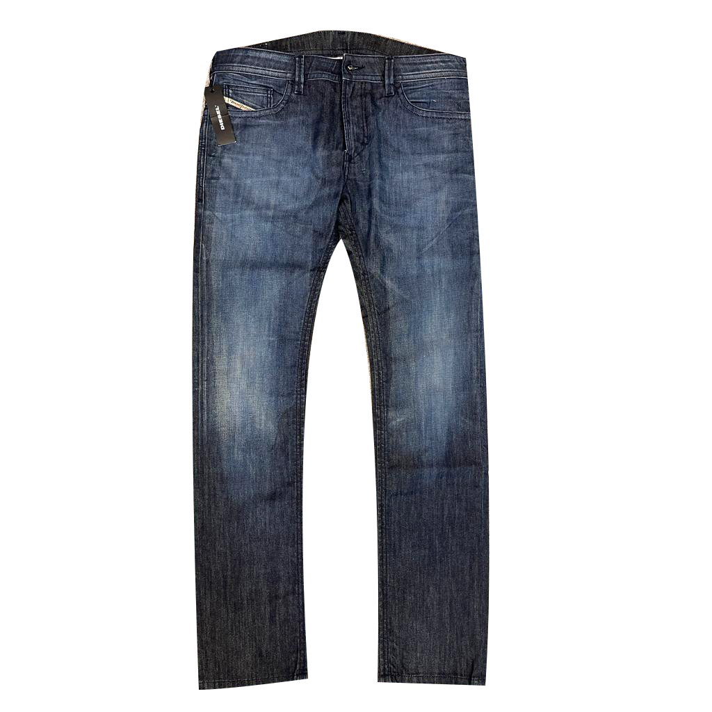 Men's Diesel Prototipi  Denim Jeans Slim-Skinny Fit dark blue Washed W34 L32