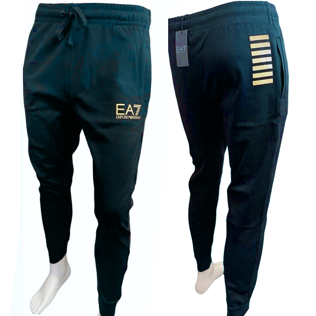 Emporio armani ea7 fashion side panel fleece joggers